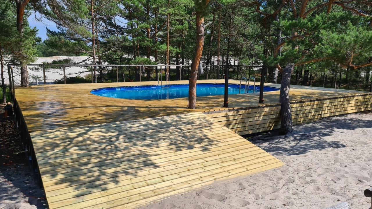 Sub Hel. Budzetowe Pokoje W Domu Z Basenem. Wokol Domu Tylko Natura. Balkon Zbyteczny. Bagian luar foto