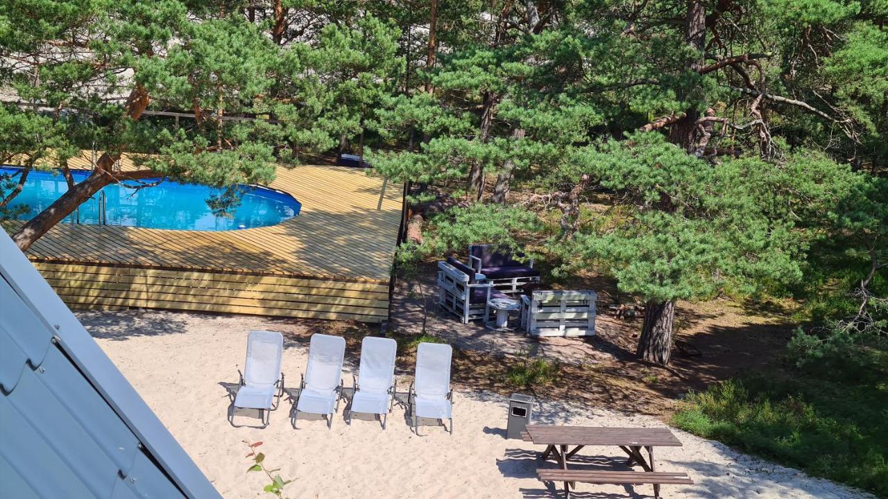Sub Hel. Budzetowe Pokoje W Domu Z Basenem. Wokol Domu Tylko Natura. Balkon Zbyteczny. Bagian luar foto